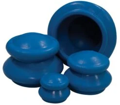 Acucups Rubber Cupping Therapy Set - 4 Piece Rubber Cups