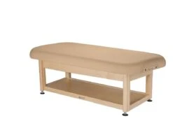 Living Earth Crafts® Serenity™ Flat Top Table With Shelf Base