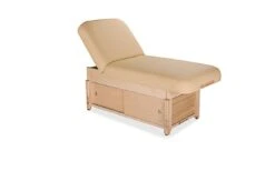 Living Earth Crafts® Sonoma Manual Tilt Top Table With Cabinet Base