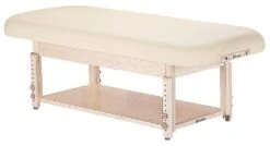 EarthLite Sedona™ Flat Top Stationary Massage Table With Shelf Base