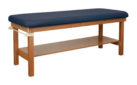Oakworks Powerline Exam Treatment Table With Shelf 2 Oakworks Powerline Exam Treatment Table With Shelf - Image 2