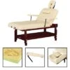 Master® Massage Equipment 31" SpaMaster™ Stationary Massage Table Package Cream