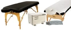 NRG® Karma Portable Massage Table And Hot Towel Cabinet Kit
