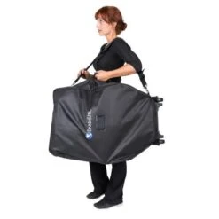 Earthlite Avila Soft Massage Chair Carry Case With Wheels In Black -Home Care Products Shop 220 0156b