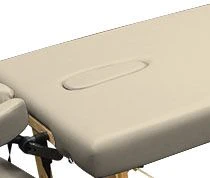 Custom Craftworks™ Crescent Face Hole With Pillow And Plug Massage Table Upgrade