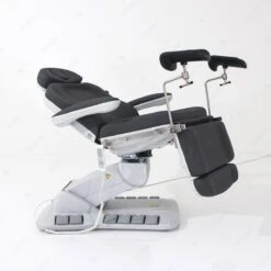 Silverfox Facial Chair With Stirrups, 2246 EBS Dark Grey -Home Care Products Shop 2246eb 06