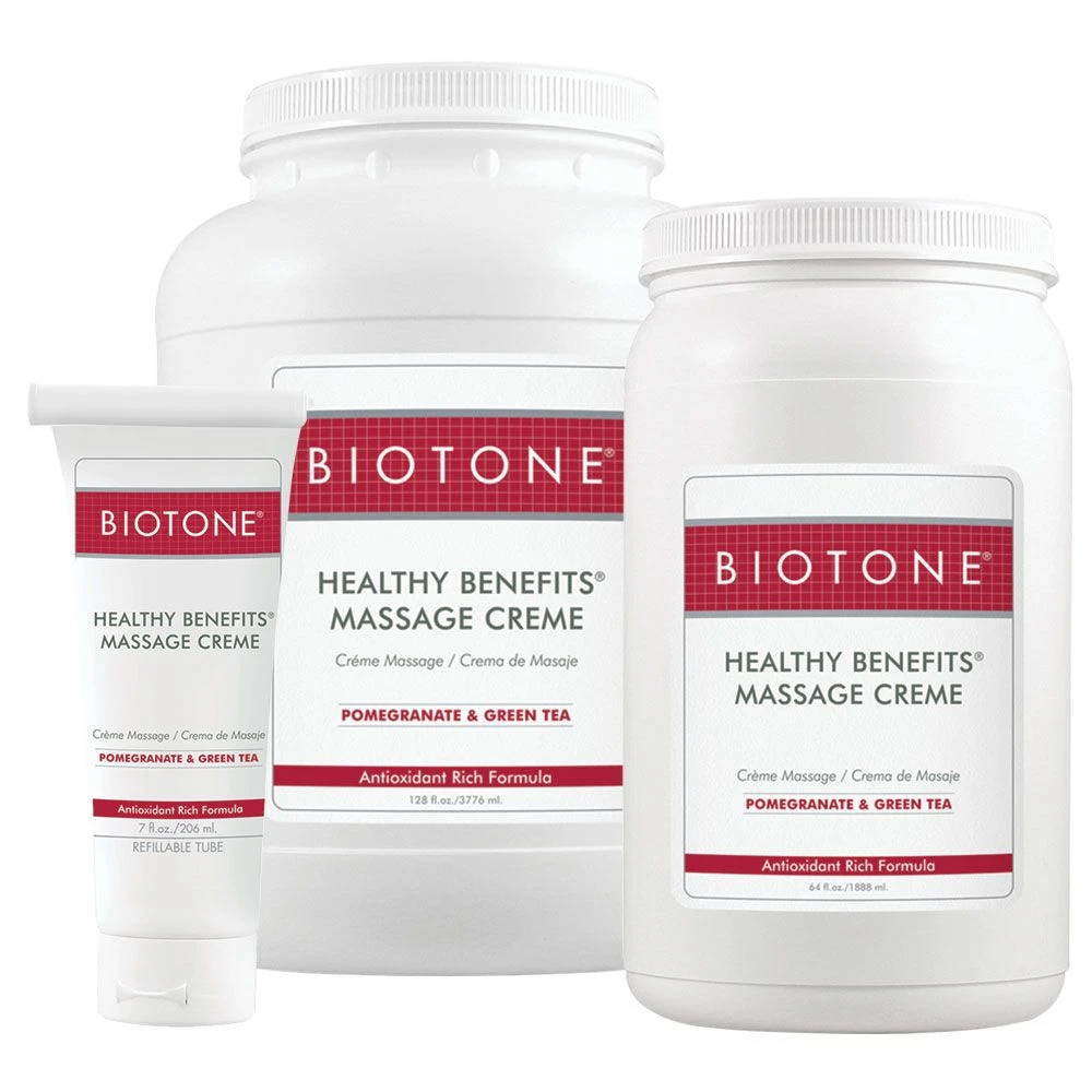 BIOTONE® Healthy Benefits® Creme - BIOTONE® Massage Cream 1 BIOTONE® Healthy Benefits® Creme - BIOTONE® Massage Cream