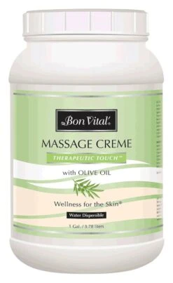 Bon Vital'® Therapeutic Touch™ Massage Crème & Massage Cream