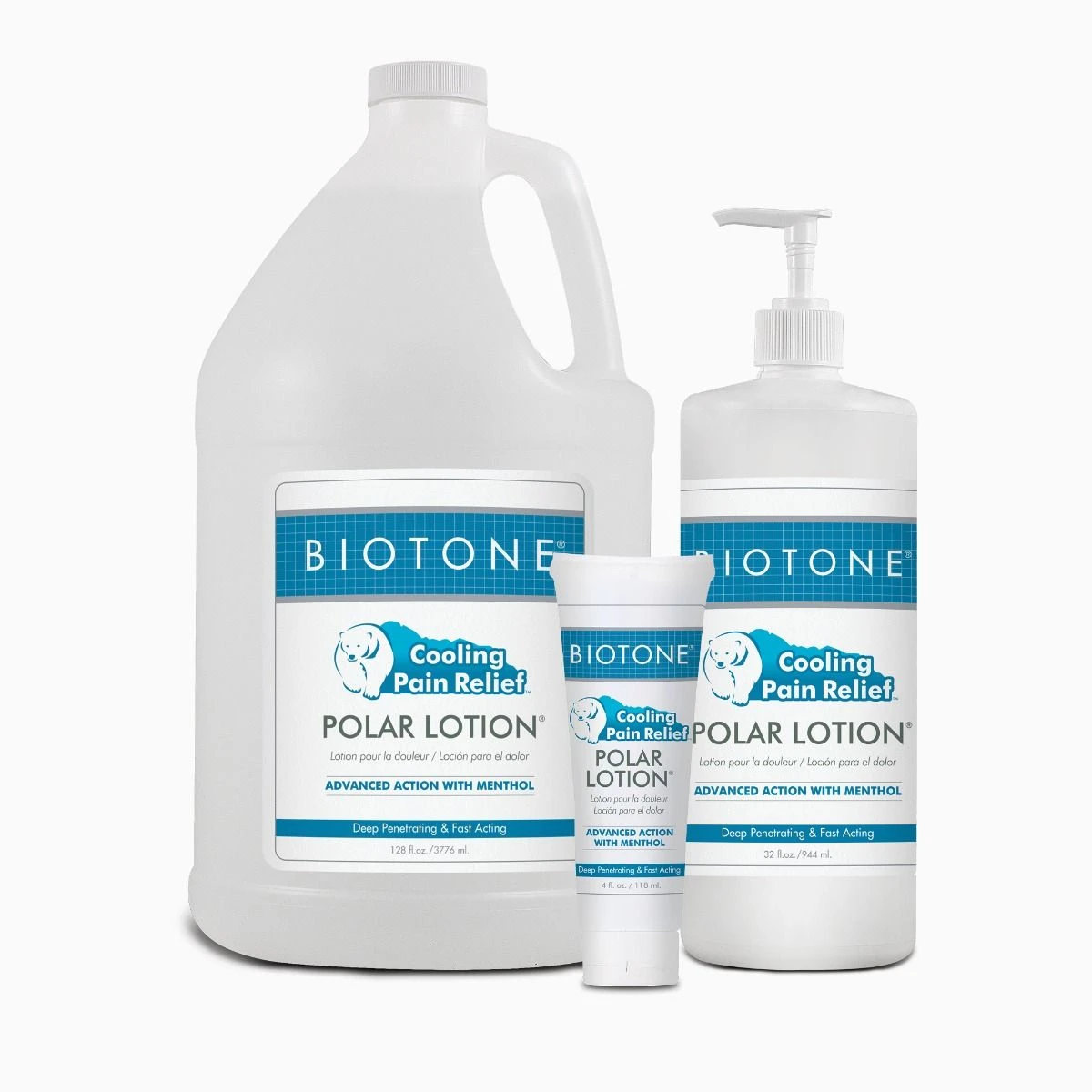 BIOTONE® Polar Lotion® Cooling Pain Relief Lotion 1 BIOTONE® Polar Lotion® Cooling Pain Relief Lotion