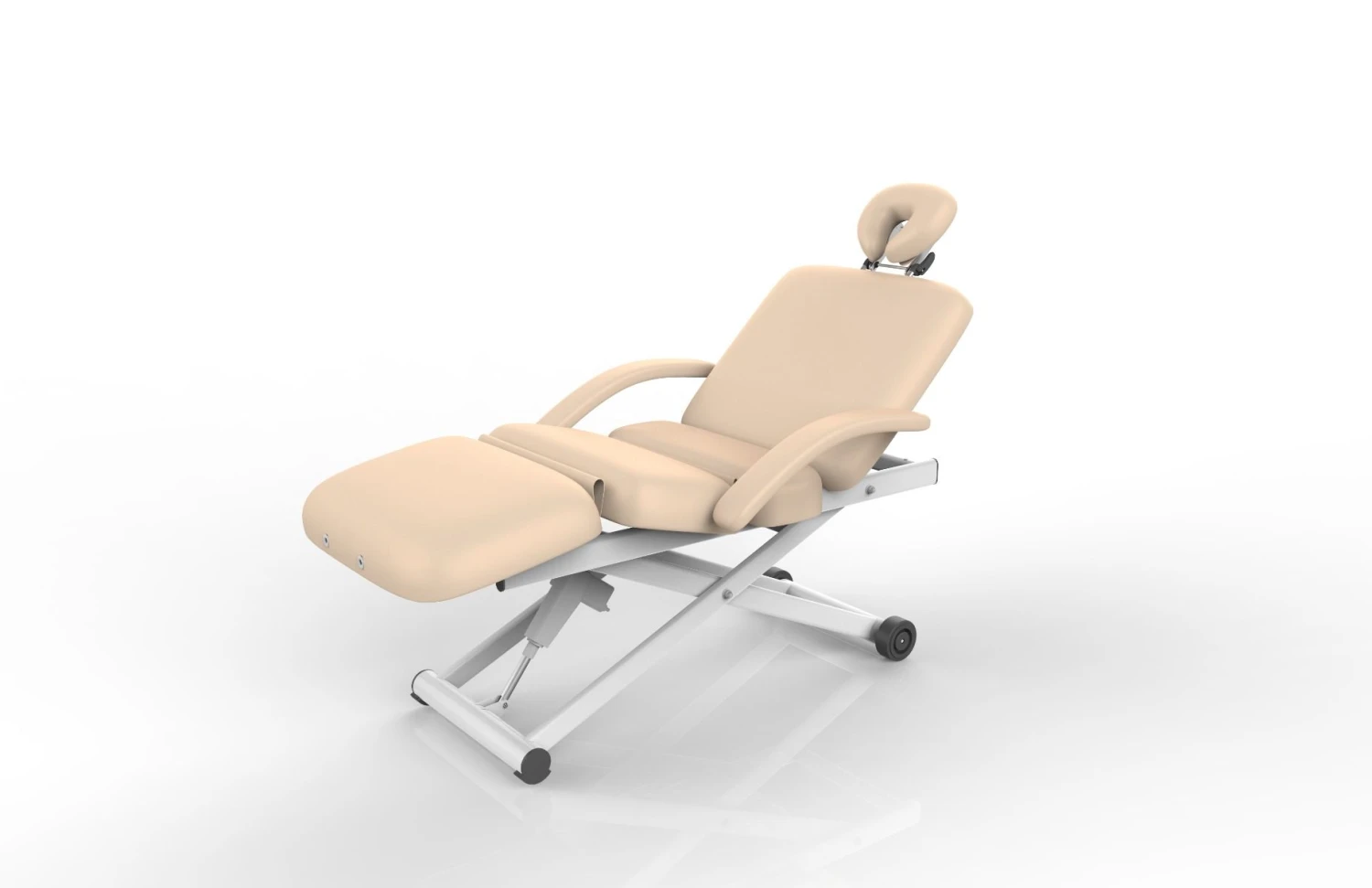 Silverfox Massage Bed, 2274B Light Beige 1 Silverfox Massage Bed, 2274B Light Beige