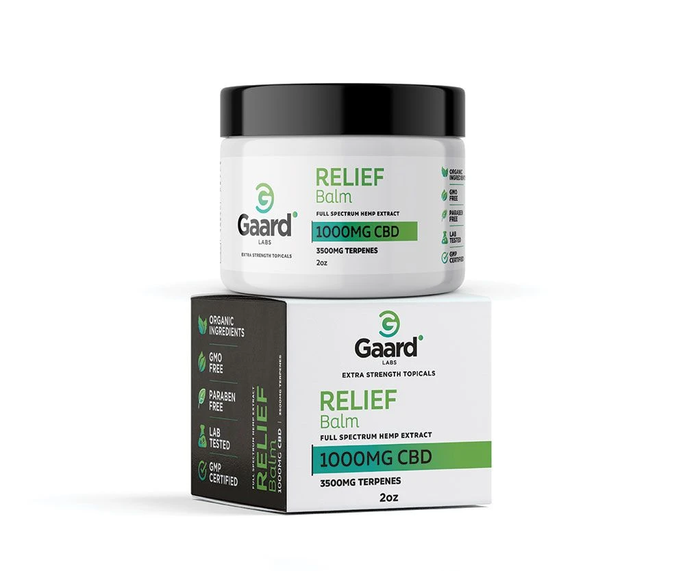 Gaard Labs™ CBD Relief Balm - 1000 Mg CBD 1 Gaard Labs™ CBD Relief Balm - 1000 Mg CBD