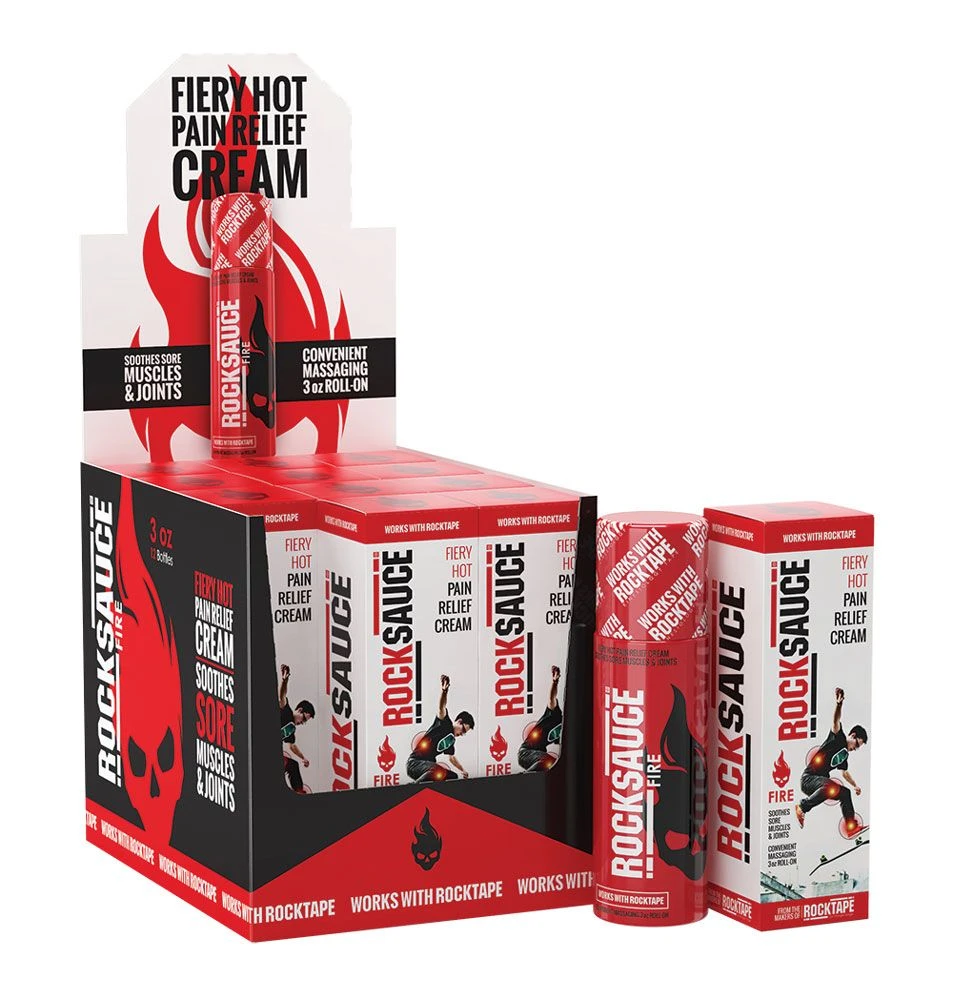 RockSauce Fire Hot Pain Relief Cream By RockTape 1 RockSauce Fire Hot Pain Relief Cream By RockTape
