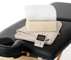 NRG® Basic Table Covers Package - Massage Table Warmer, Sheets & Blanket