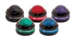 Omni Massage Roller, Black Cap - Roller Ball Massager