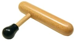 Master Massage Wooden Thumb Saver, T-Bar Massage Tool