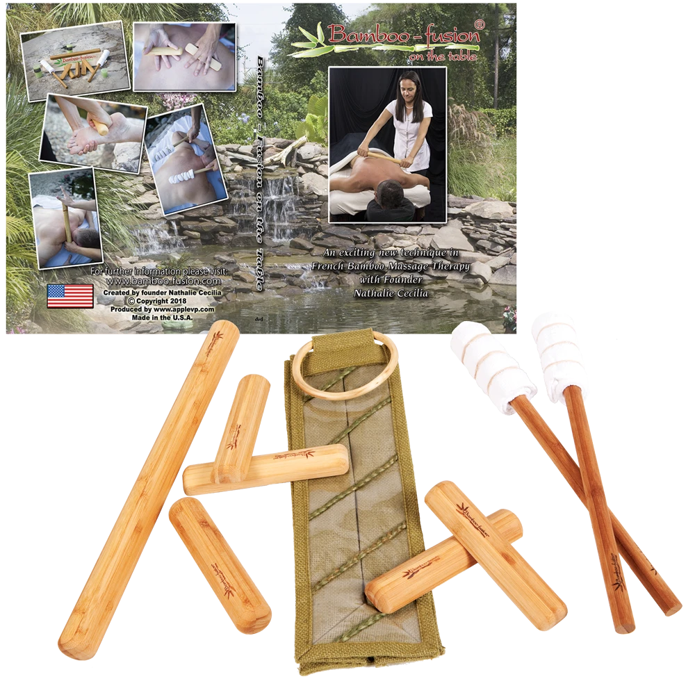 Bamboo-Fusion® Warm Bamboo Stick Set With DVD 2 Bamboo-Fusion® Warm Bamboo Stick Set With DVD - Image 2