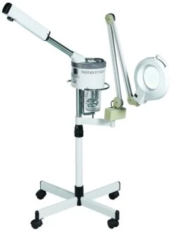 B&S Ion Facial Steamer With Magnifying Lamp