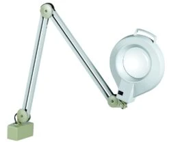 B&S Magnifying Lamp With Adjustable Metal Arm