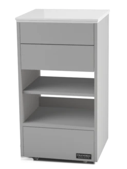 OAKWORKS® Masters Collection Halo Slimline Trolley With 3 Drawers