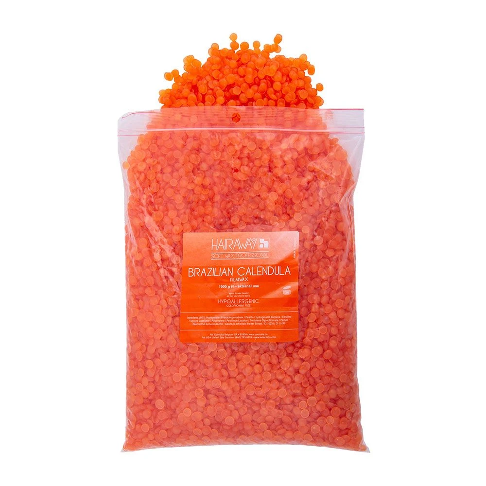 Resiné By HAIRAWAY® Brazilian Calendula Hard Wax 35 Oz. Bag 1 Resiné By HAIRAWAY® Brazilian Calendula Hard Wax 35 Oz. Bag