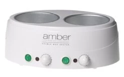 Amber Double Wax Heater - Two 14 Oz. Capacity