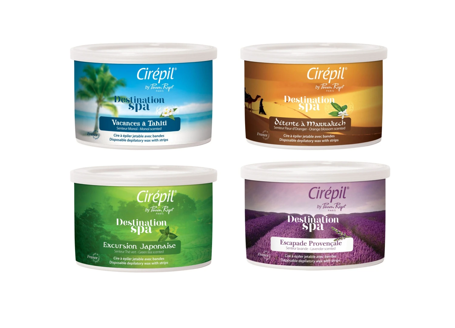 Cirépil® Destination Spa Collection – Scented Strip Wax 14 Oz Tin 1 Cirépil® Destination Spa Collection – Scented Strip Wax 14 Oz Tin
