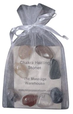 Chakra Gemstones With Pouch And Storycard Set Of 8