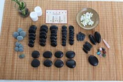 Stone Massage 82 Piece Set With DVD