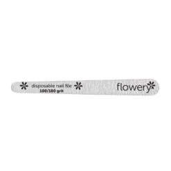 Flowery® Disposable Nail File - Silver - 100/Pk