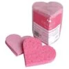 Intrinsics® Pink Heart Compressed Sponges 75 Count