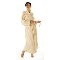Velour Shawl Collar Robe