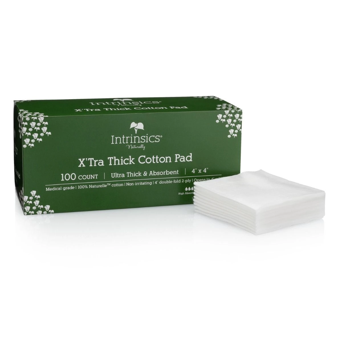 Intrinsics X'tra Thick Cotton Pad - 100 Count 1 Intrinsics X'tra Thick Cotton Pad - 100 Count