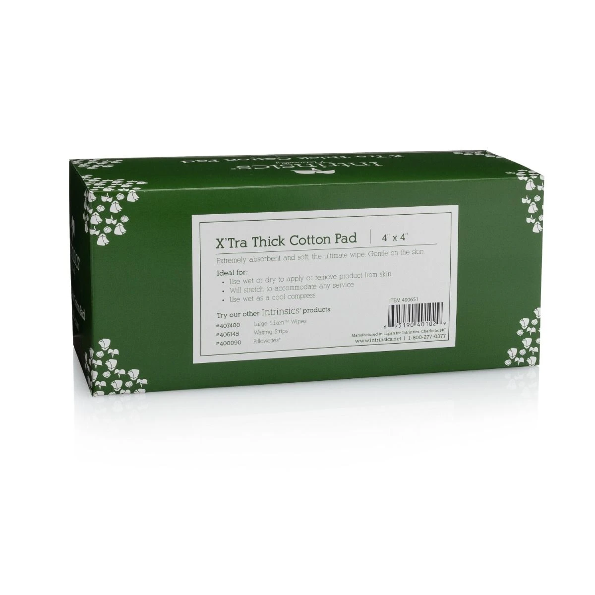 Intrinsics X'tra Thick Cotton Pad - 100 Count 3 Intrinsics X'tra Thick Cotton Pad - 100 Count - Image 3