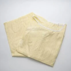 Yellow Isolation Gown, Washable, 47" X 58" 12/pack