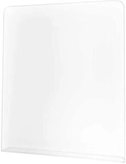 AYC Acrylic L-Shape Sneeze Guard 24"W X 30"H - 2/Pack