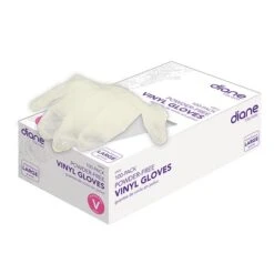 Diane® By FROMM Powder Free Vinyl Gloves White100 Pack