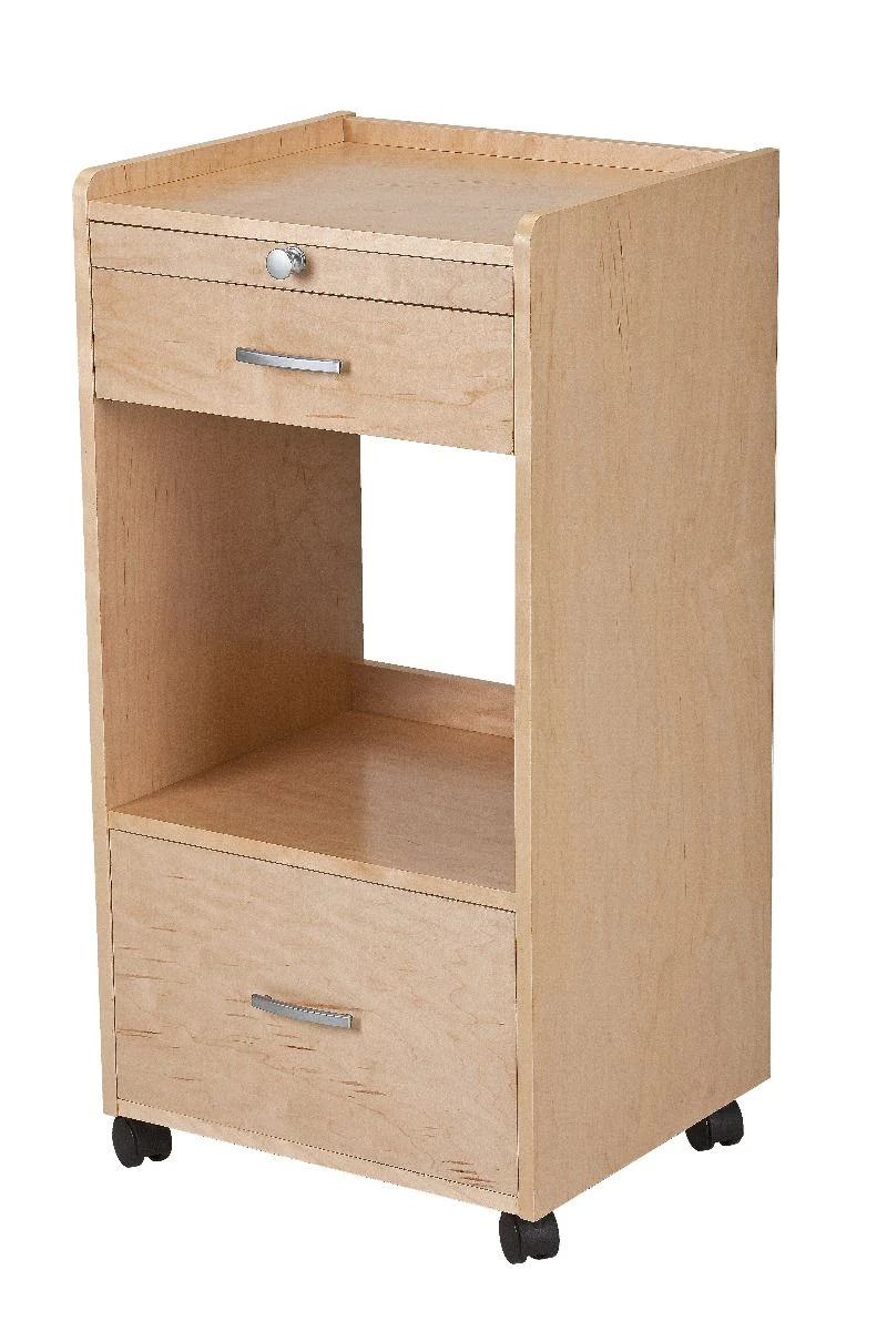 Earthlite® Element™ Trolley - Rolling Salon Storage Trolley 1 Earthlite® Element™ Trolley - Rolling Salon Storage Trolley