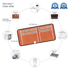 HealthyLine TAO-Mat® Chair 4018 Firm - PEMF InfraMat Pro® -Home Care Products Shop 872 0030a