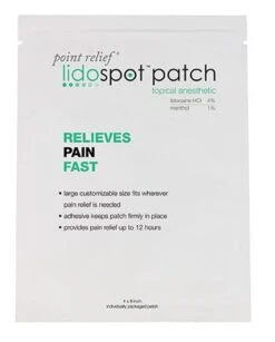 Point Relief® Lidospot™ Patches - Pain Relieving Patches -Home Care Products Shop 8740184bl