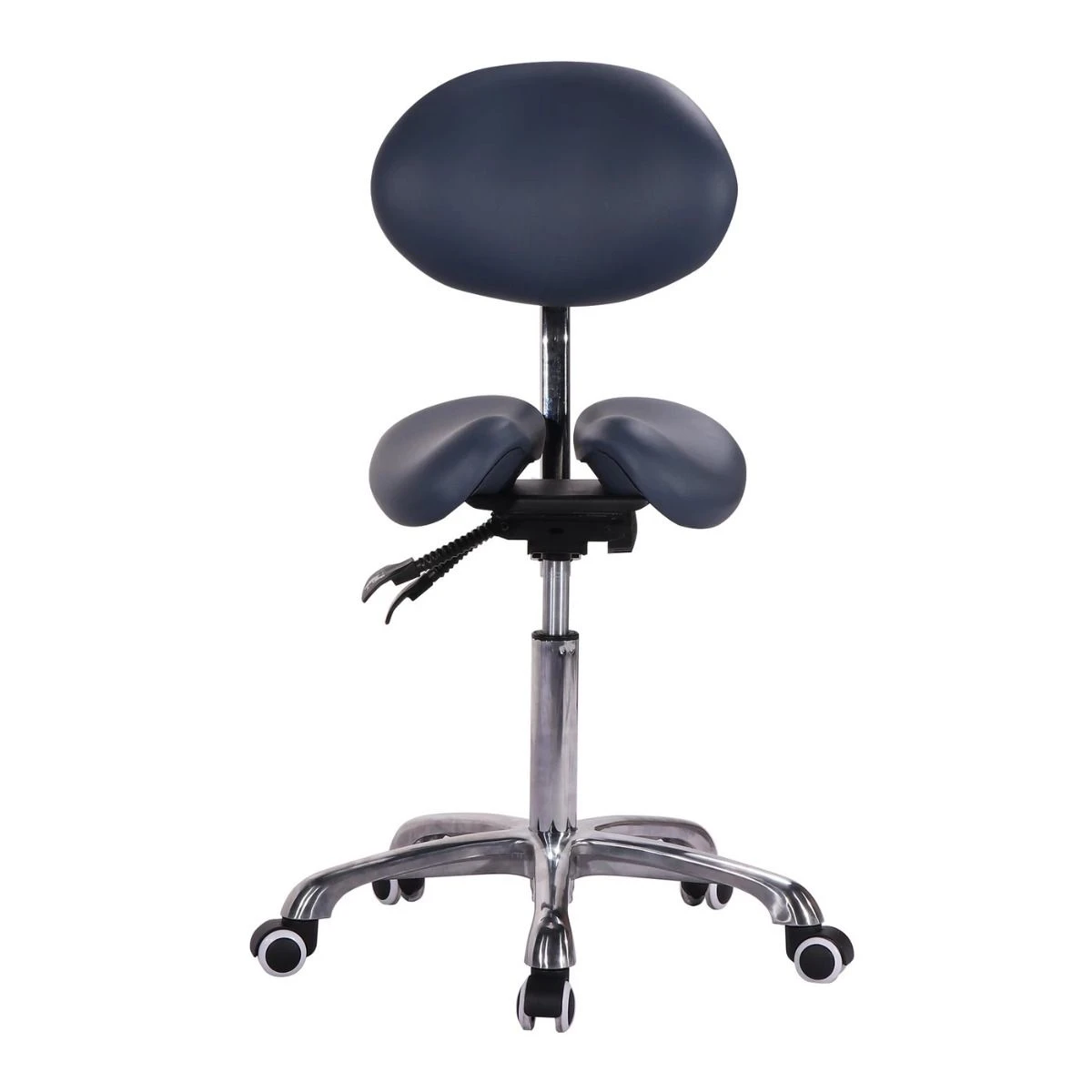 Master® Massage Berkeley Ergonomic Split Seat Style Backrest Saddle Stool 2 Master® Massage Berkeley Ergonomic Split Seat Style Backrest Saddle Stool - Image 2