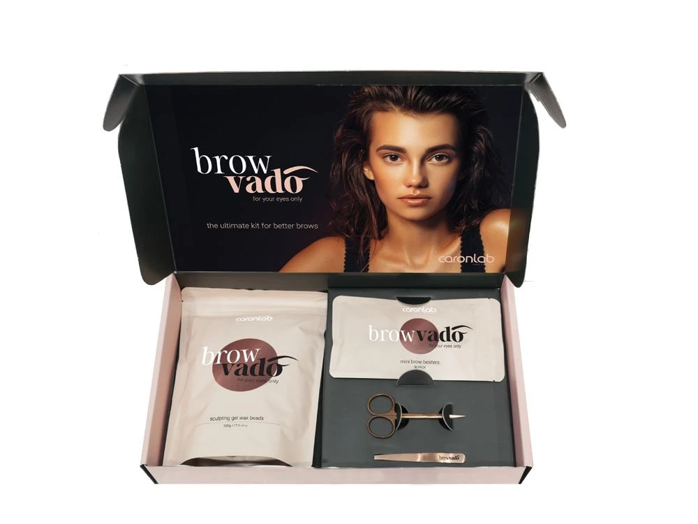 Caronlab Browvado Brow Waxing Kit 1 Caronlab Browvado Brow Waxing Kit