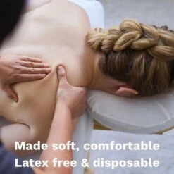 NRG® Fitted Disposable Face Rest Covers -Home Care Products Shop disposable face rest covers fabric