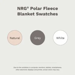 NRG® Polar Fleece Blanket - Polar Fleece Massage Table Blanket -Home Care Products Shop nrg polar fleece colors
