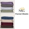 NRG® Deluxe Flannel Massage Table Sheet Set