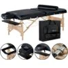 Master® Massage Husky Gibraltar™ XXL Portable Massage Table Package Black