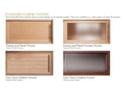 Oakworks® Celesta Flat Top Spa Table 9 Oakworks® Celesta Flat Top Spa Table -Home Care Products Shop standard cabinet doors group1