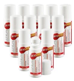 Stopain® Clinical Topical Analgesics: Smaller Buys - (12) 3 Oz Roll-Ons