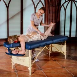 Master® Massage Equipment 30" Coronado™ LX Portable Massage Table Package Royal Blue -Home Care Products Shop t66yr2nk