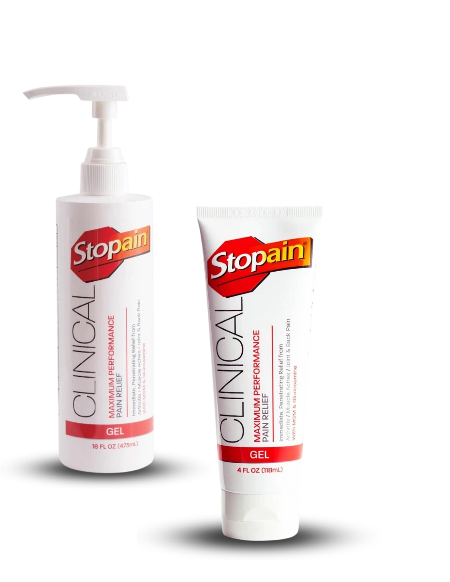 Stopain® Buy 24 Tubes Get 16 Oz Pump 1 Stopain® Buy 24 Tubes Get 16 Oz Pump